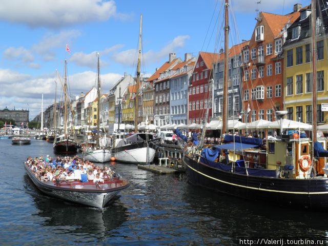 Прогулка по каналам Копенгагена Копенгаген, Дания