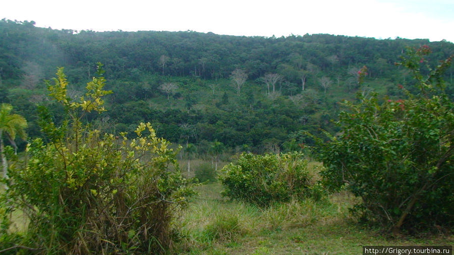 Граница ранчо в километре Доминиканская Республика
