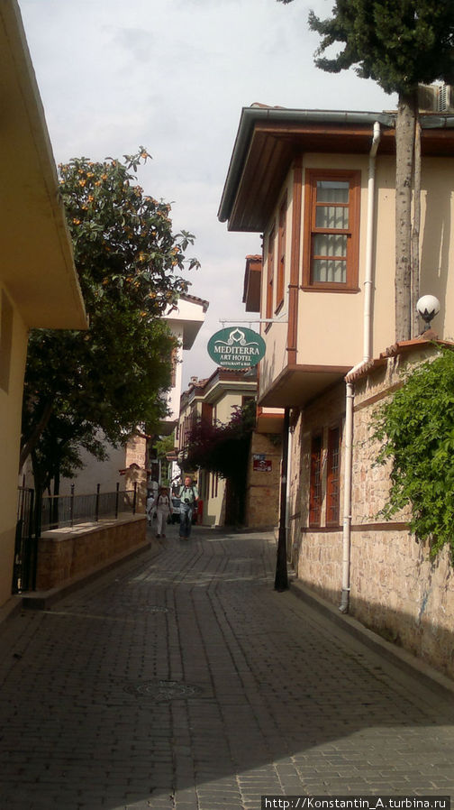 Старый город Анталья — пешая прогулка по улочкам Анталия, Турция