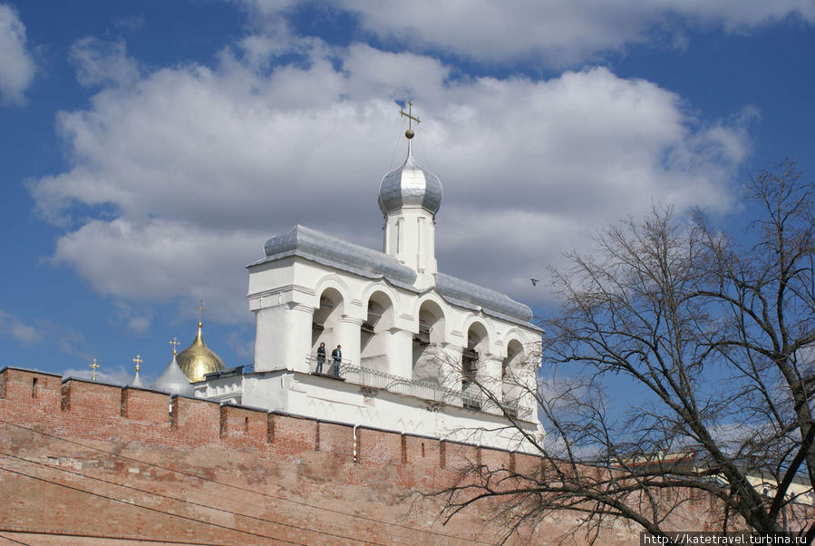 Звонница софийского собора великий новгород