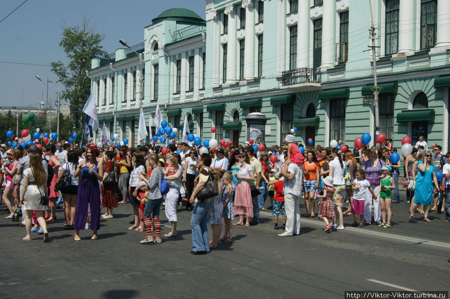 Парад мыльных пузырей Омск, Россия