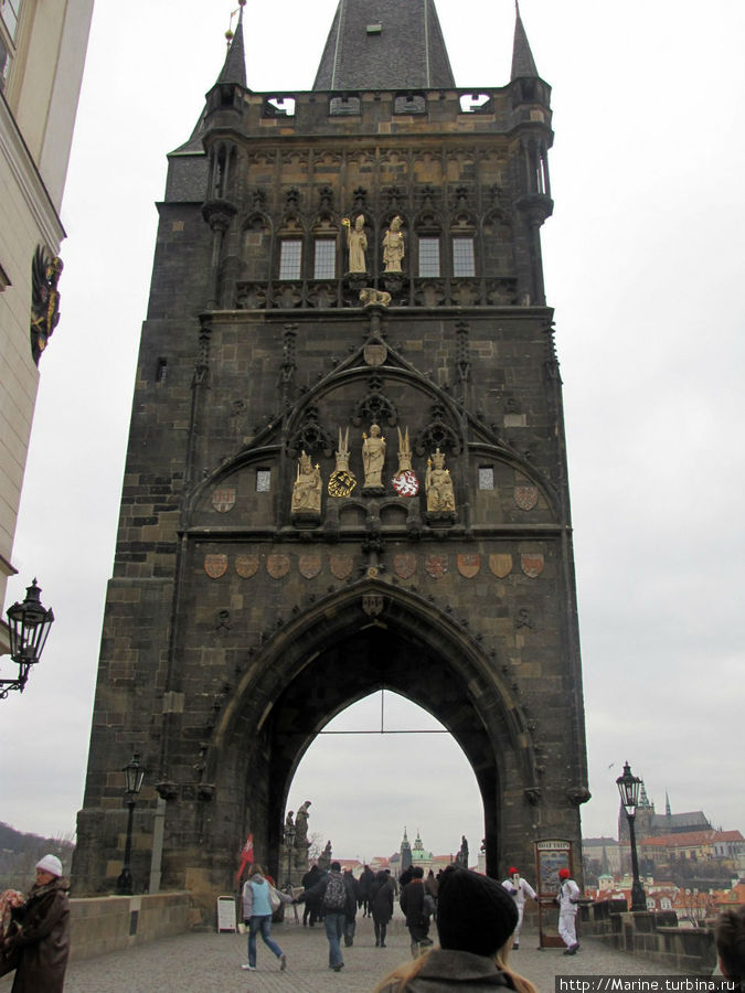 Староместская мостовая башня Прага, Чехия