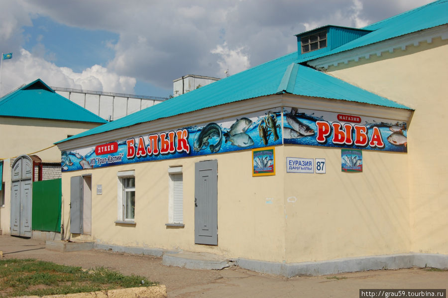 Вид со стороны улицы Айтиева Уральск, Казахстан