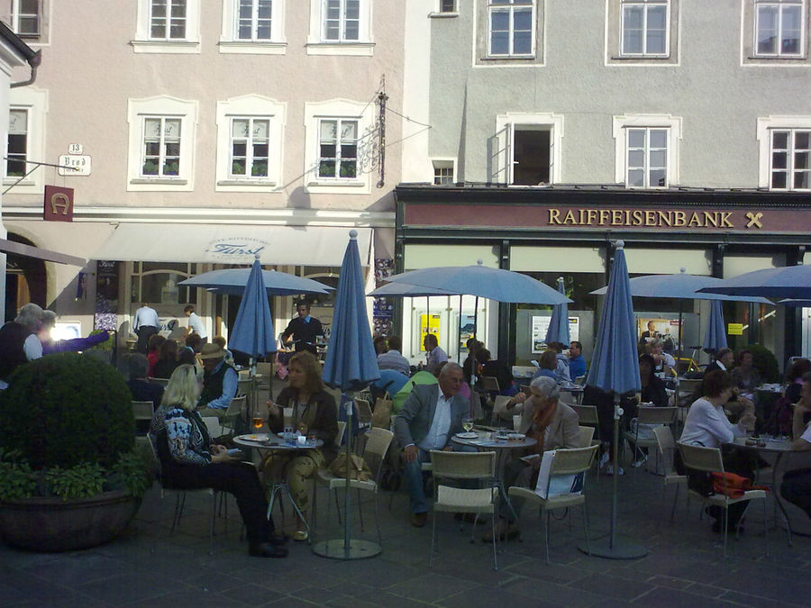 площадь Alter-Markt Зальцбург, Австрия