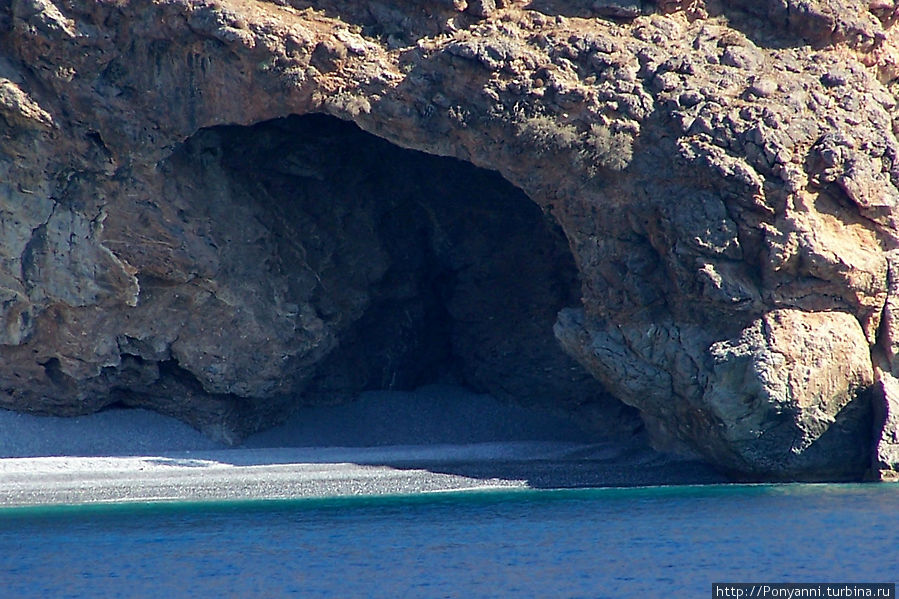 Пляж в соседней бухте Остров Крит, Греция