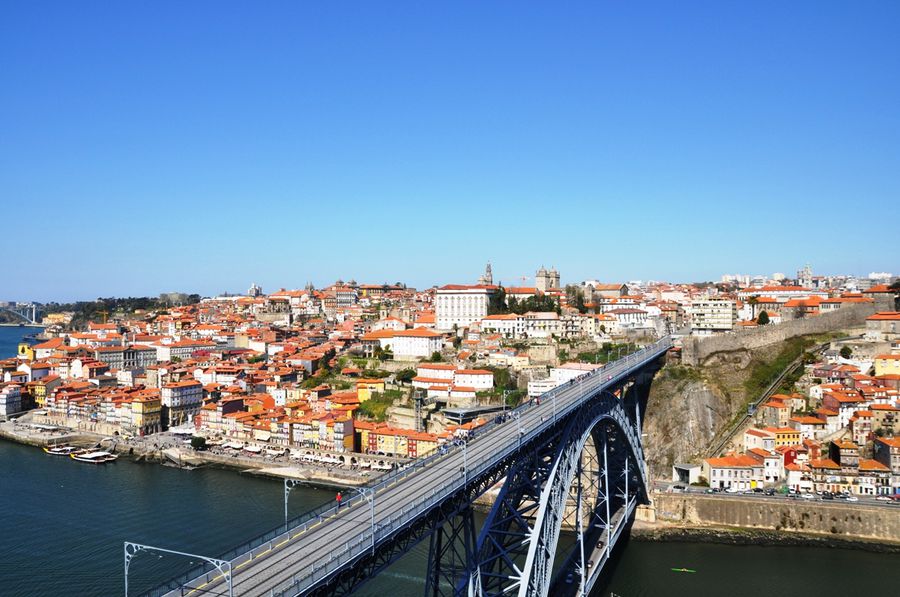 Старые стены Порту Порту, Португалия