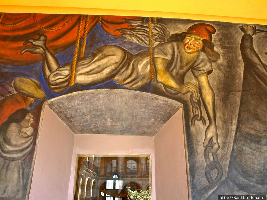 Фреска Свобода Хосе Клементе Ороско, 1923-1924 Мехико, Мексика