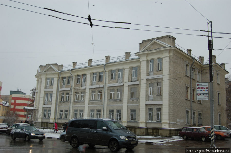 Здание Первого корпуса медицинского университета Саратов, Россия