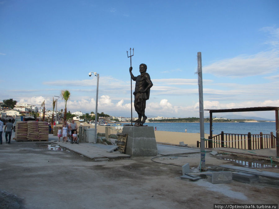 В нашем городе появился царь. Морской Дидим, Турция