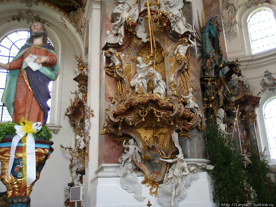 Жемчужина баварского барокко Оттобойрен, Германия