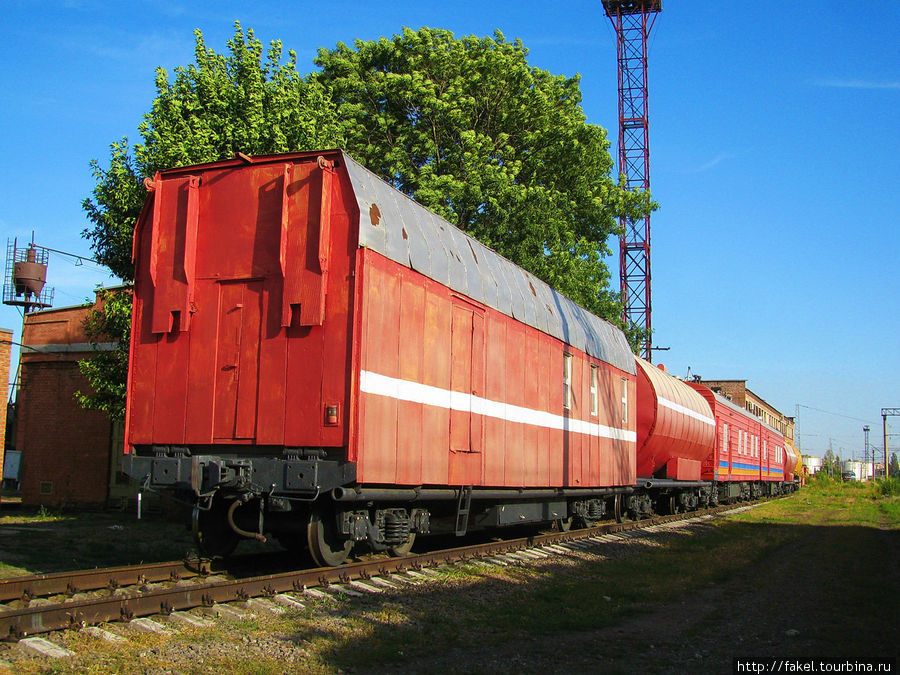 Пожарный поезд Харьков, Украина