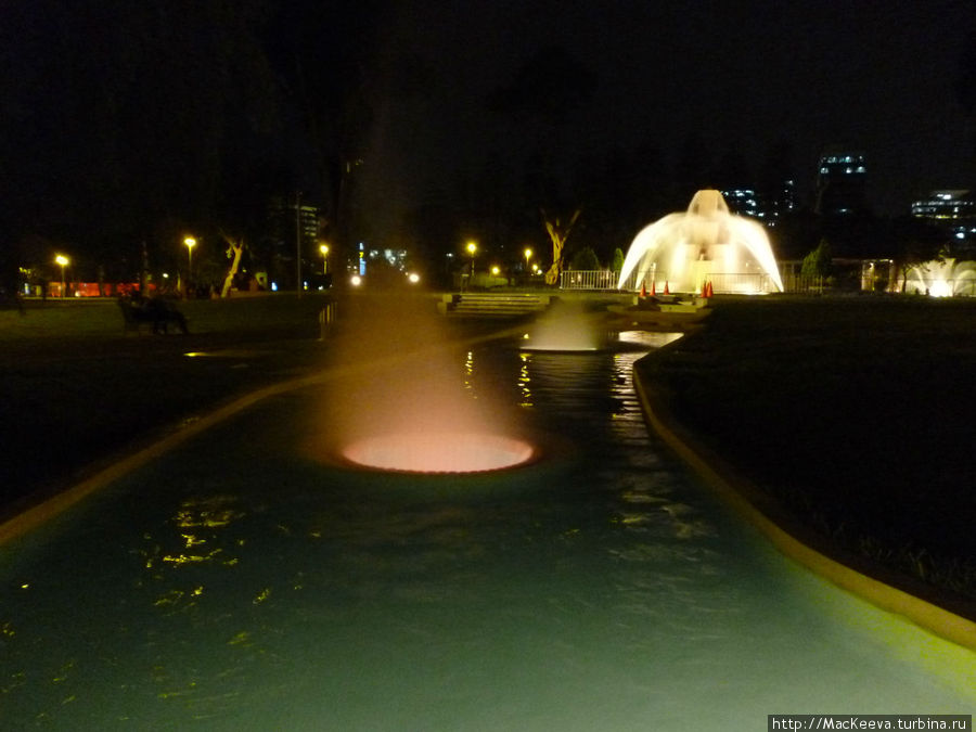 Волшебный круг воды (Circuito magico del agua) Лима, Перу