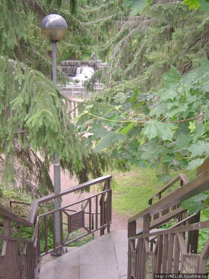 Парк-водопад ИМАТРА. Турку, Финляндия
