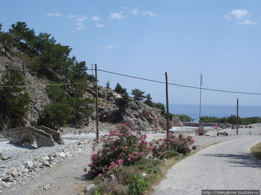 Впереди показалось долгожданное море Агия-Румели, Греция