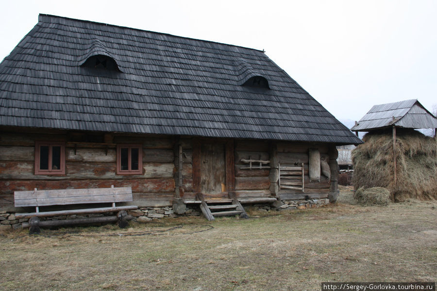 Скансен. Музей старого села Межгорье, Украина