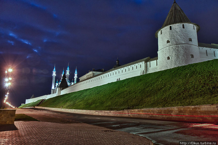 Эклектика ночной Казани Казань, Россия