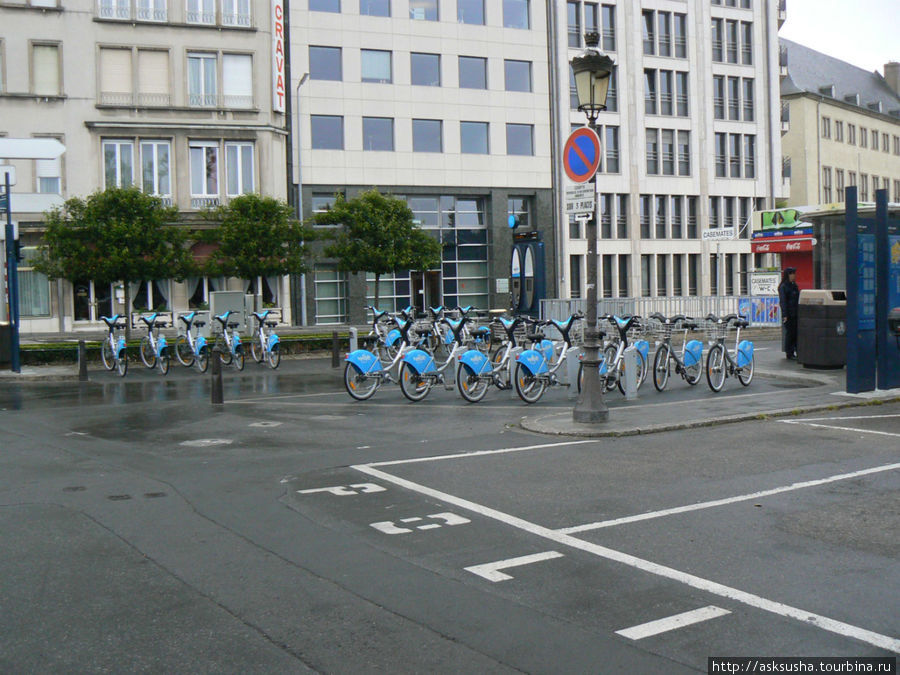 Велосипедный транспорт Люксембург, Люксембург