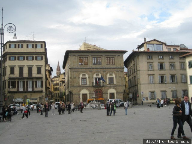 И каждая из дорог ведет к площадям с шедеврами искусства! Флоренция, Италия