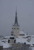 Панорама Таллинна со смотровой площадки