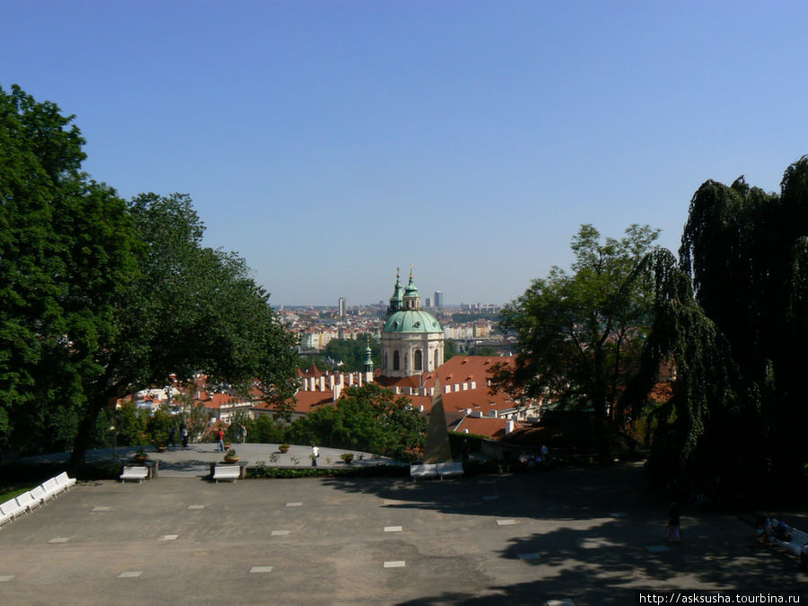 Взгляд из Пражского града Прага, Чехия
