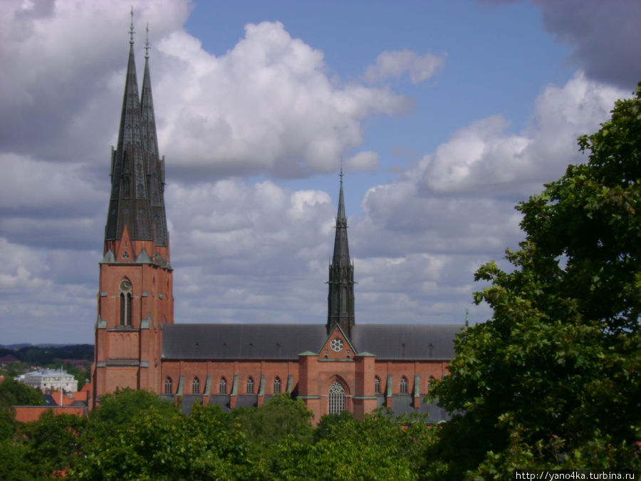 Упсала. кафедральный собор. Стокгольм, Швеция