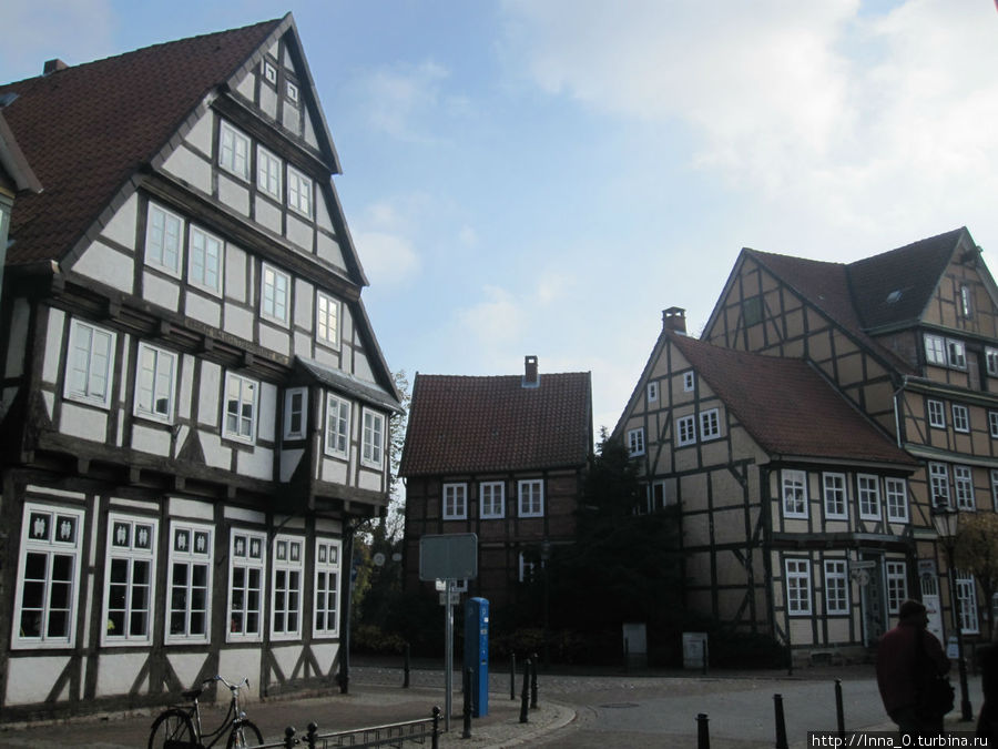 Целле — фахверковый городок в Нижней Саксонии Целле, Германия