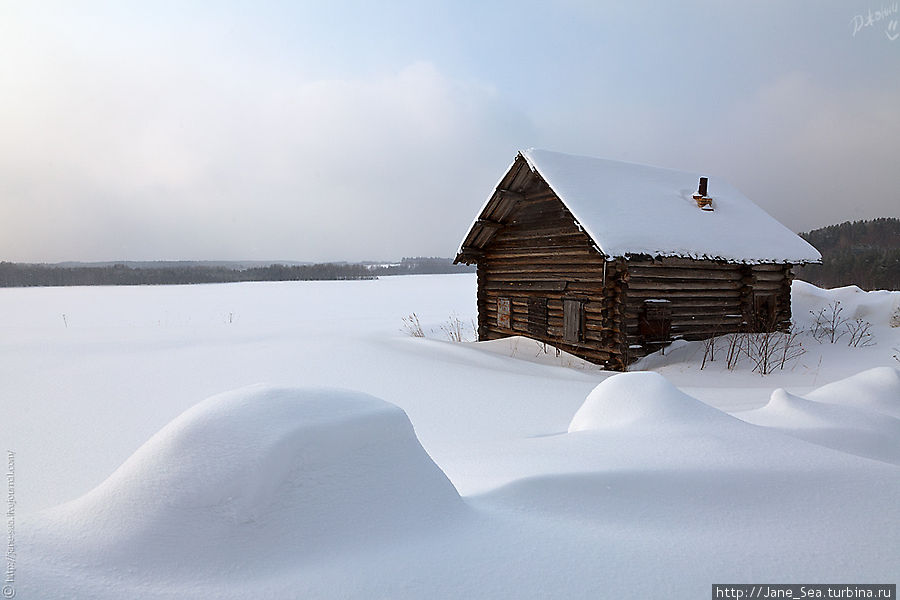 Озеро Масельгское. Заброшенный дом. Морщихинская, Россия