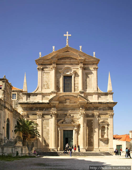 Иезуитская церковь св. Игнатия Дубровник, Хорватия