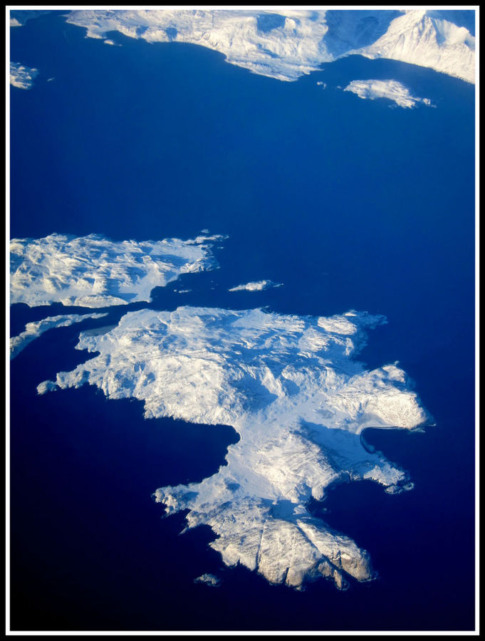 Далее фото Канадского побережья. Гренландия