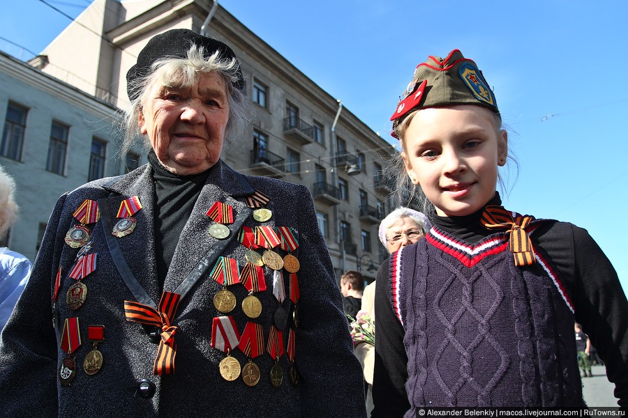 День Победы в Ленинграде Санкт-Петербург, Россия