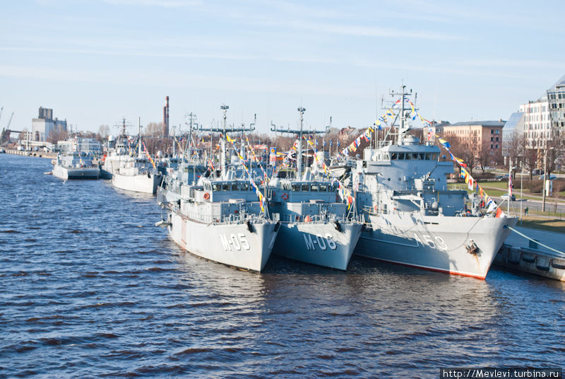 В Латвии отмечают 20-летие Военно-морского флота Рига, Латвия