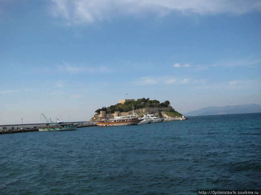 Голубиный остров Гюверджин Кушадасы, Турция