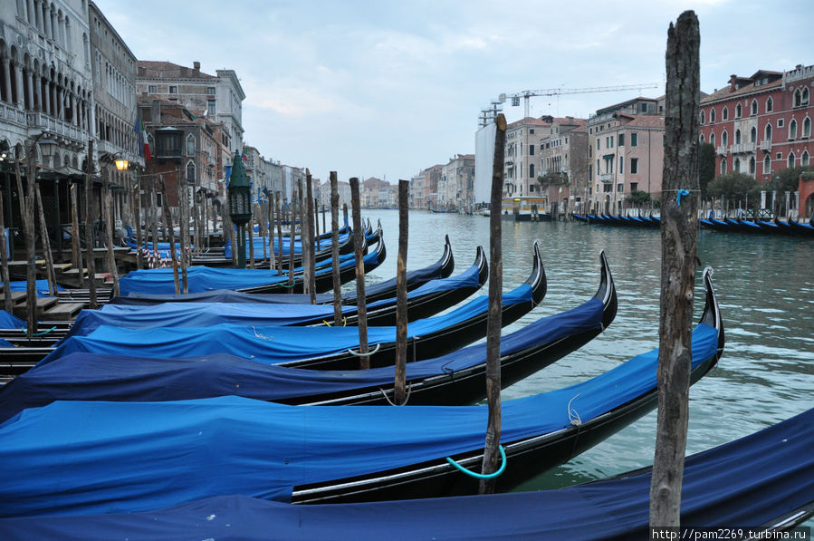 Стоянки на Гранд канале Венеция, Италия