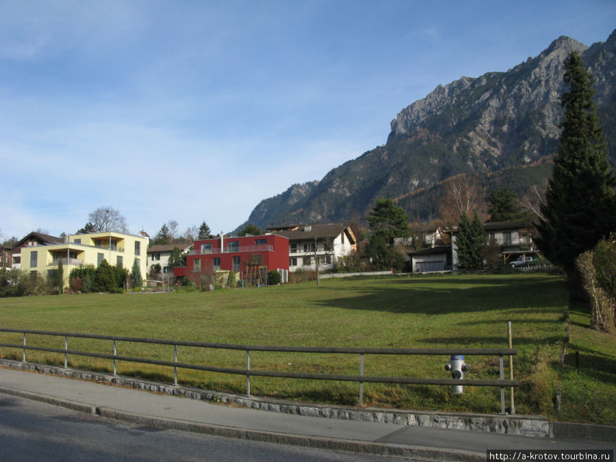 Маленькая столица большого Лихтенштейна Вадуц, Лихтенштейн