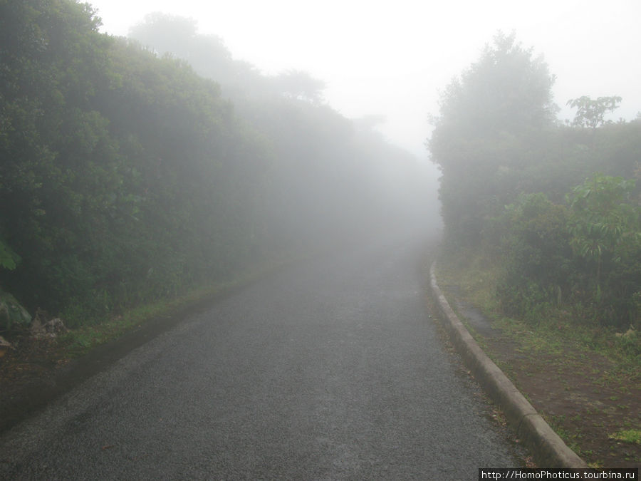 Дорога к кратеру Поас... Провинция Алахуэла, Коста-Рика