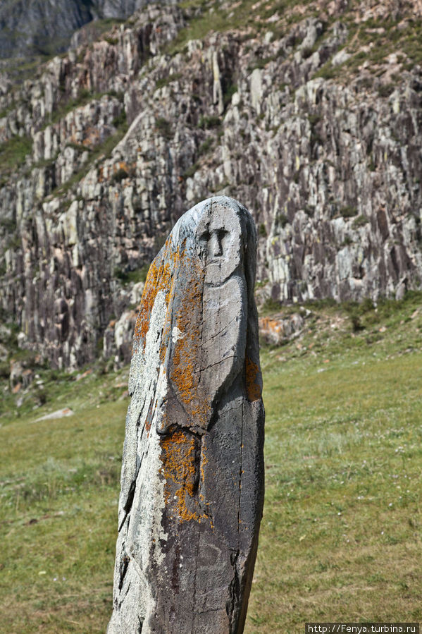 Каменный воин Республика Алтай, Россия