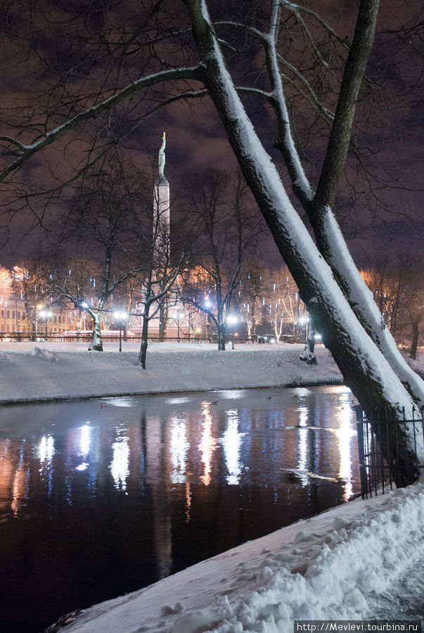 Рижский городской канал Рига, Латвия