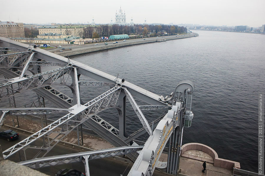 Мост императора Петра Великого справил вековой юбилей Санкт-Петербург, Россия