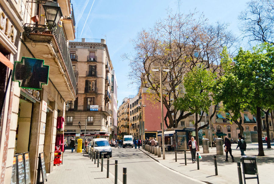 Улицы Барселоны Барселона, Испания