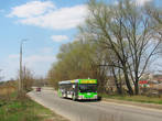 Автобус MAN NL202.2  в Магистральном проезде.