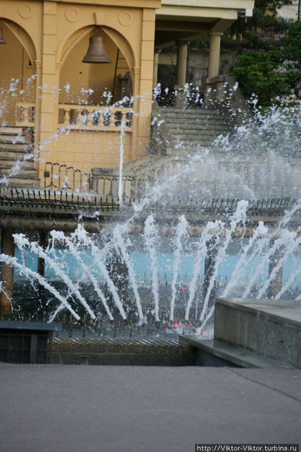 Феерия цвета, музыки и танцующих струй воды Прага, Чехия