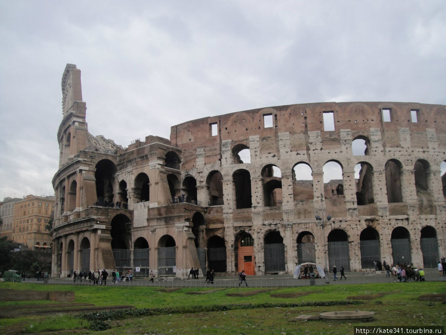 Рим в непогоду Рим, Италия