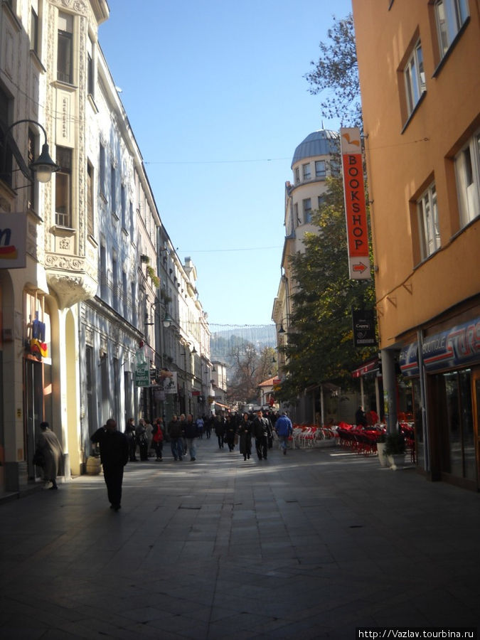 Улица как стрела Сараево, Босния и Герцеговина