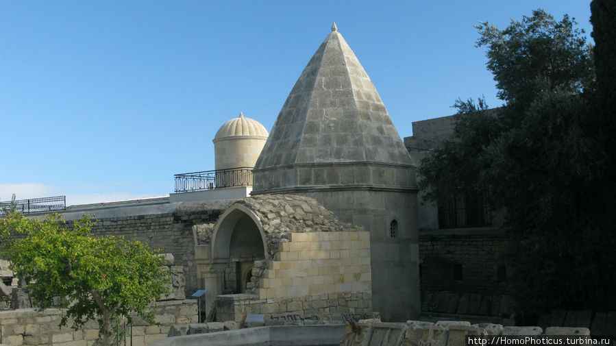 Старый город, дворец Ширваншахов Баку, Азербайджан