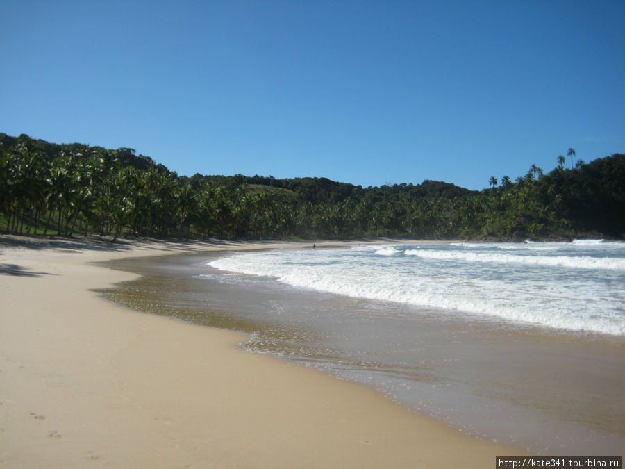Итакаре - райское место штата Баия Итакаре, Бразилия