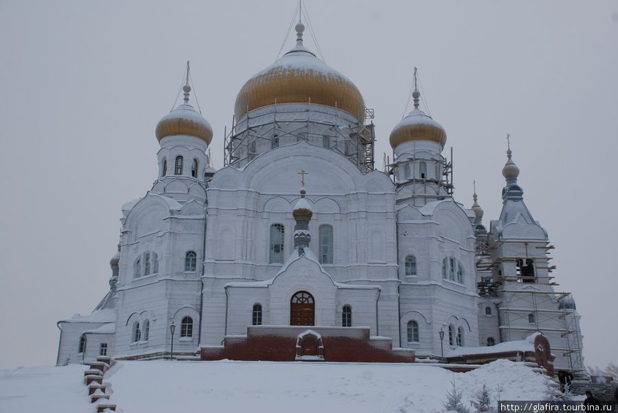 Зима на Белогорье Кунгур, Россия