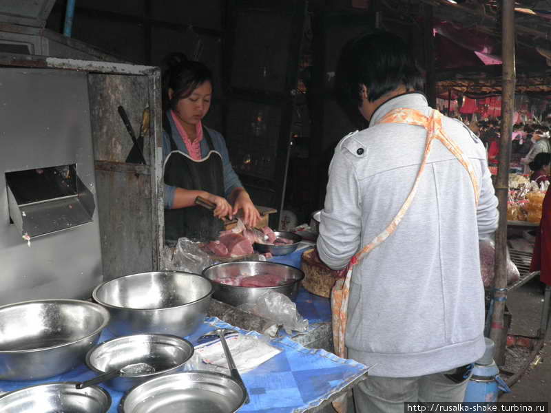 Рынок в Кьянг Тонг