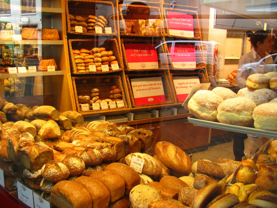 Хлеб в Швейцарии очень вкусный! Базель, Швейцария
