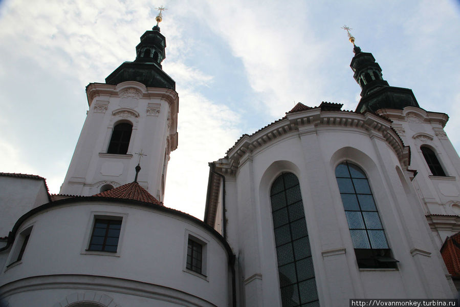 Башни Страговского монастыря Прага, Чехия