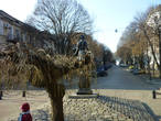 Вид от памятника на Дерибасовскую